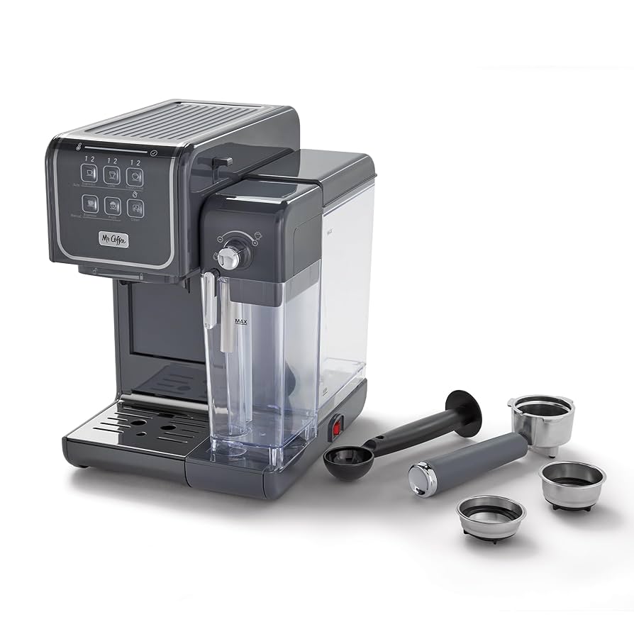Mr. Coffee カフェラテメーカー Amazon.com: Mr. Coffee Espresso and Cappuccino Machine